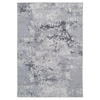 Washable Grey Tone Distressed Area Rug - Thea
