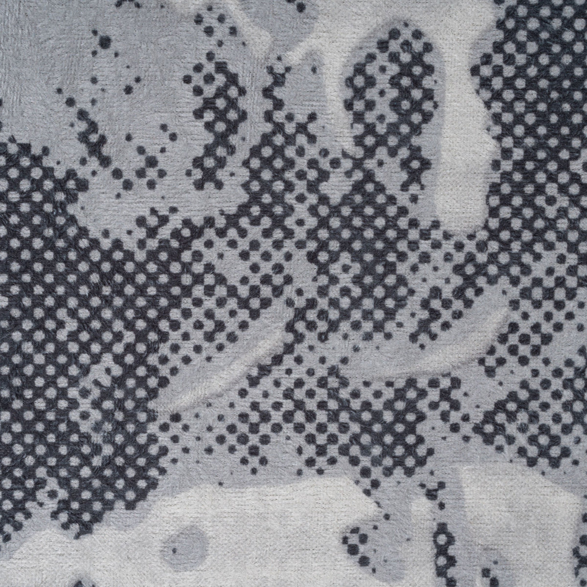 Washable Grey Tone Distressed Area Rug - Thea