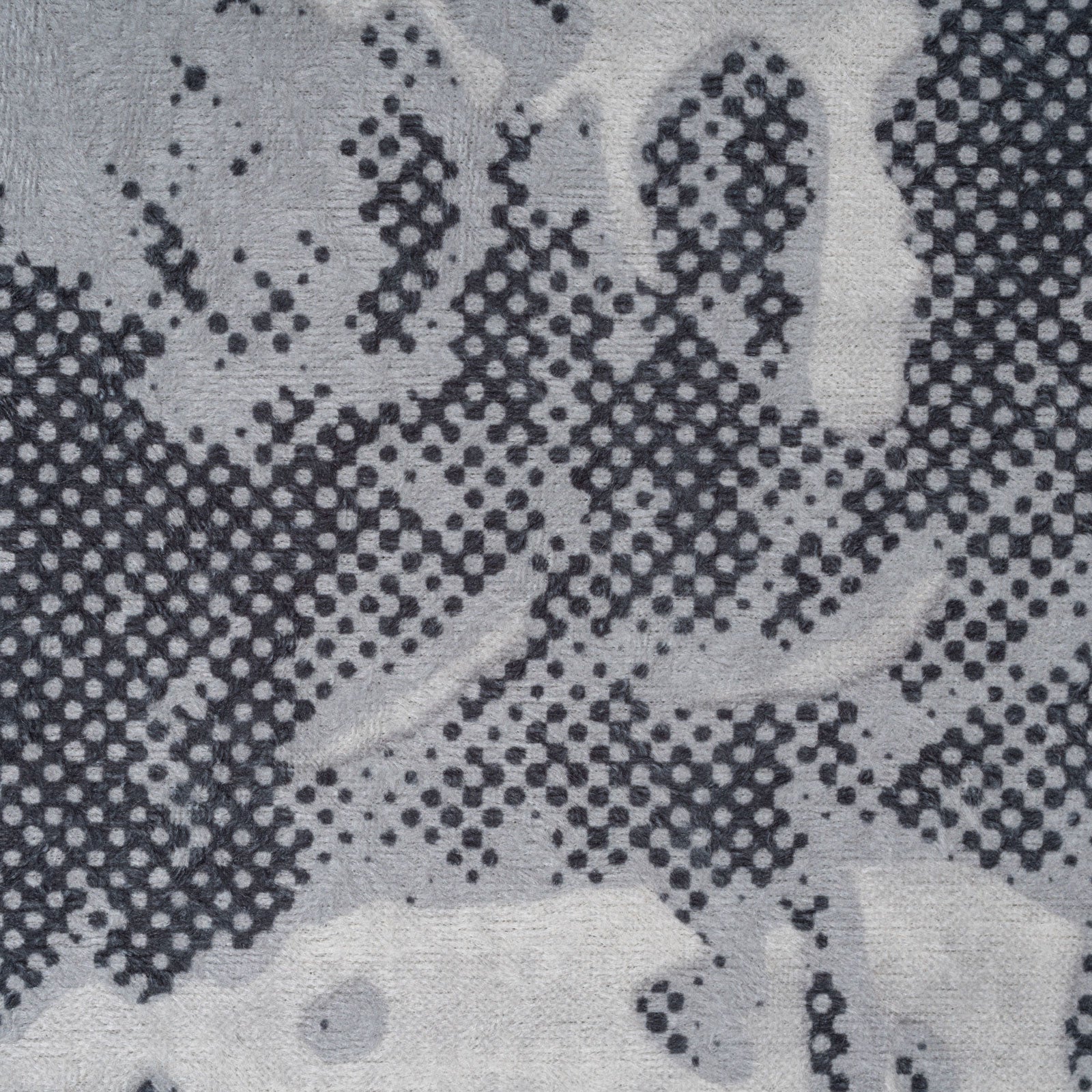 Washable Grey Tone Distressed Area Rug - Thea