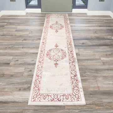 Modern Red Abstract Oriental Rugs