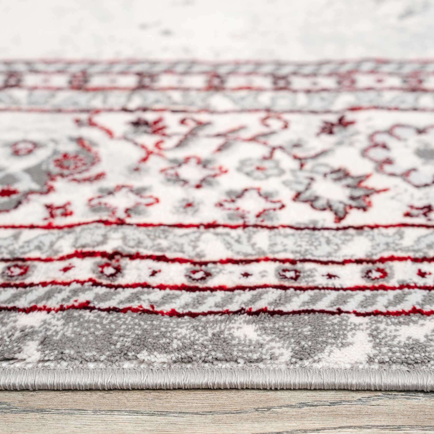 Modern Red Abstract Oriental Rugs