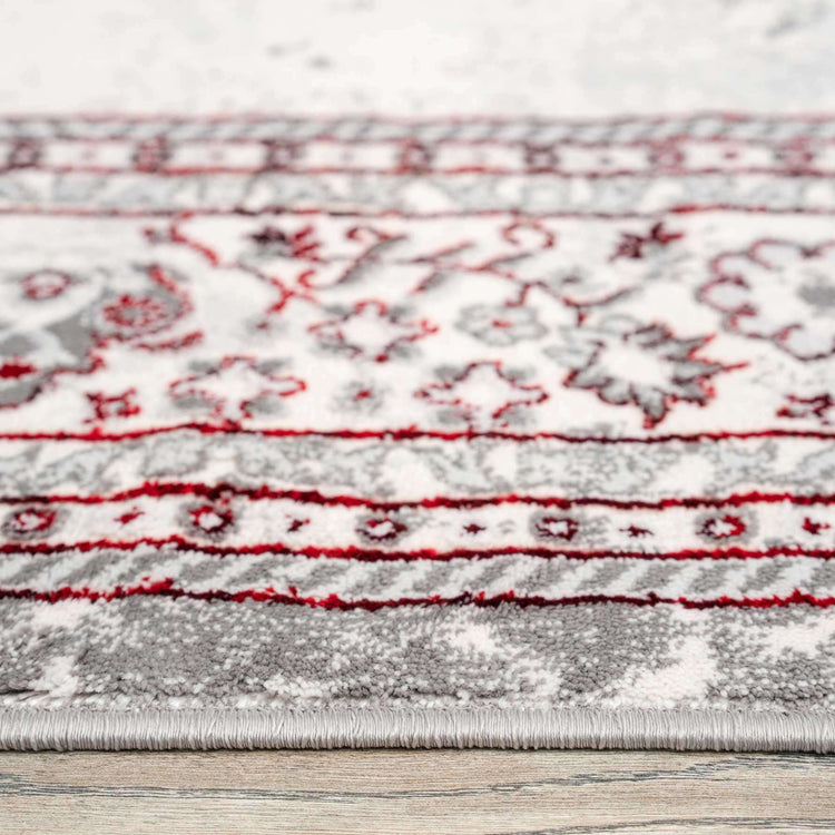Modern Red Abstract Oriental Rugs