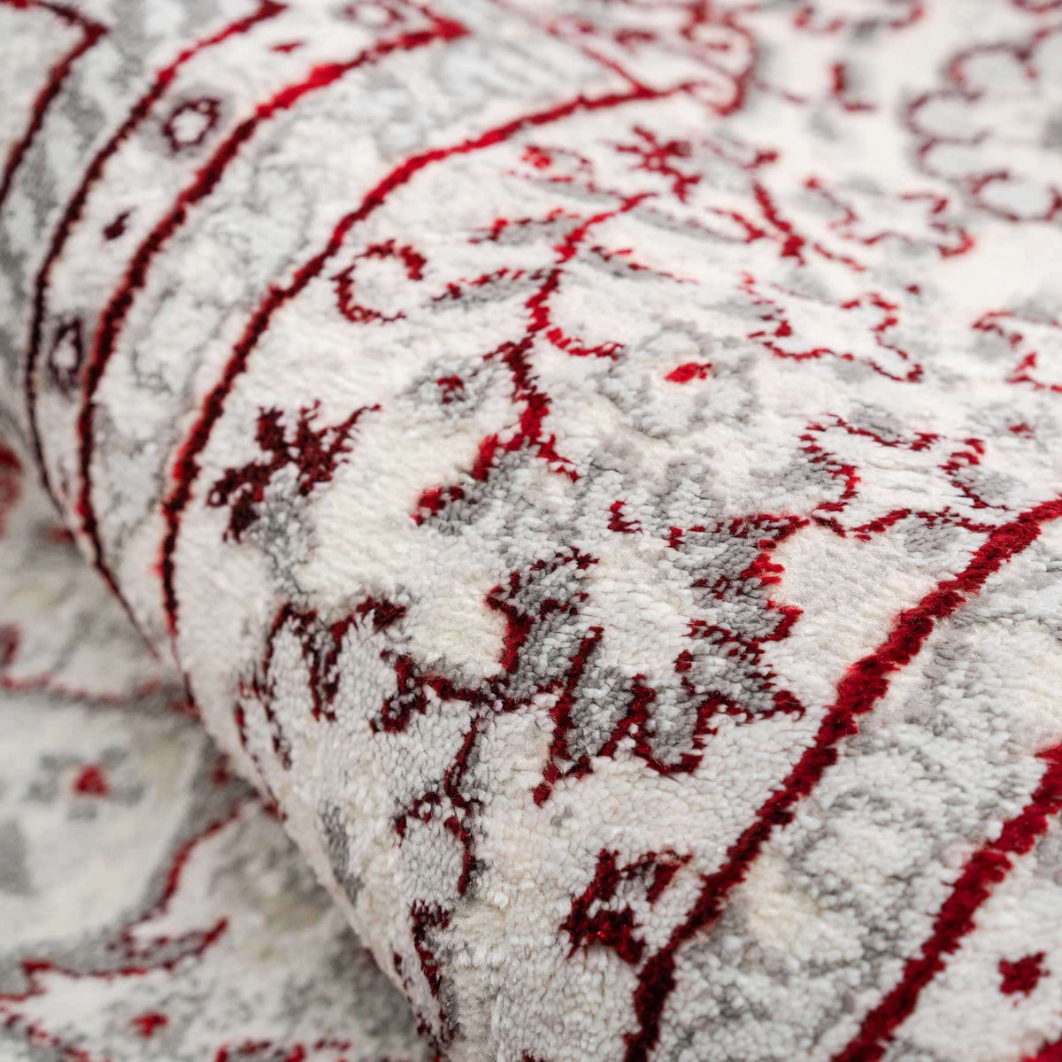 Modern Red Abstract Oriental Rugs