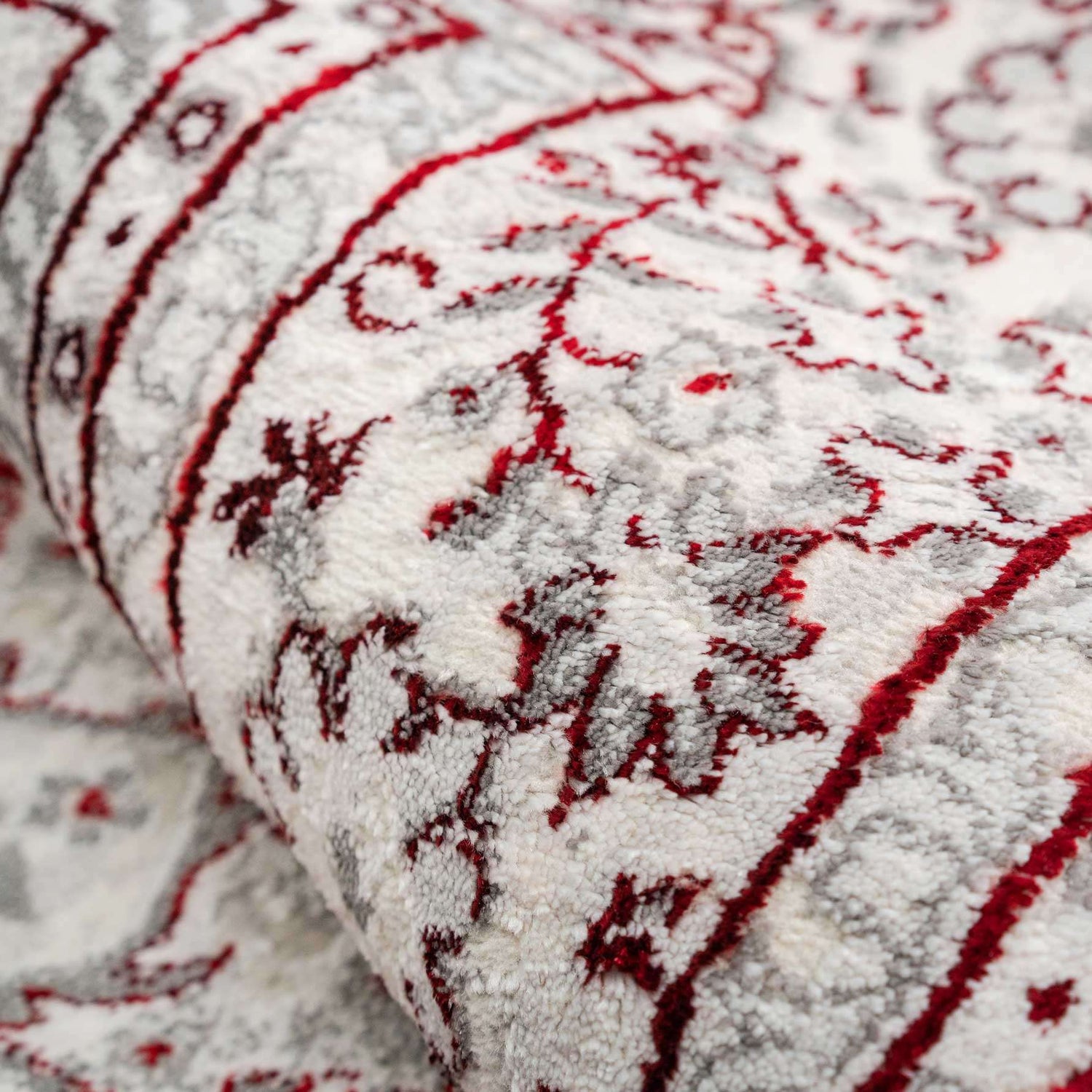 Modern Red Abstract Oriental Rugs - Victoria | Living Room Rugs ...