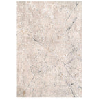 Modern Silver Abstract Living Room Rug
