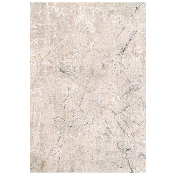 Modern Silver Abstract Living Room Rug