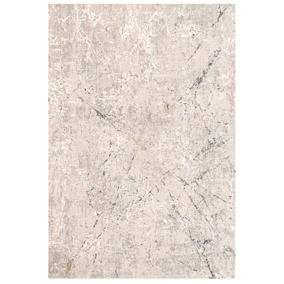 Modern Silver Abstract Living Room Rug