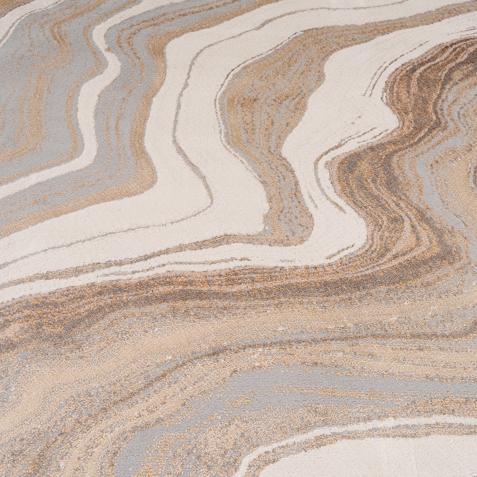 Beige Natural Layers Rug - Aliz