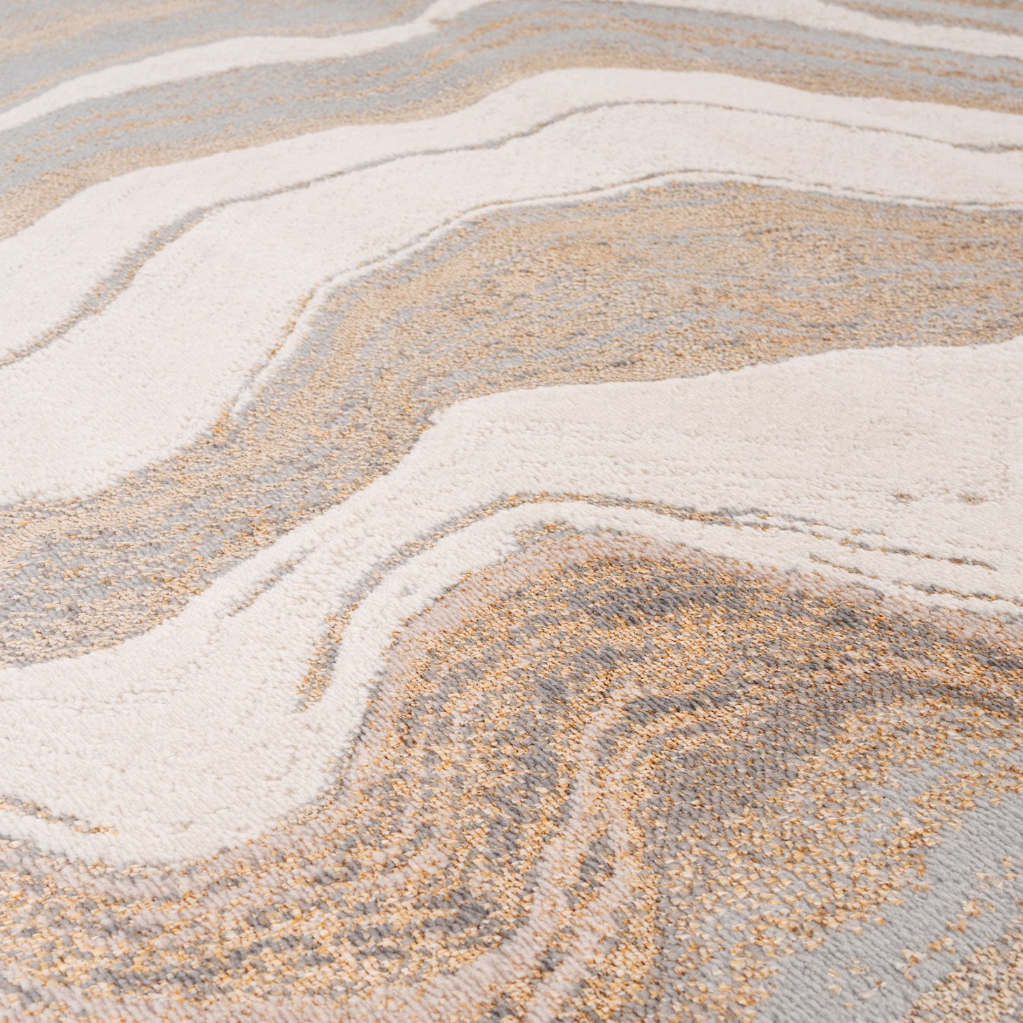 Beige Natural Layers Rug - Aliz