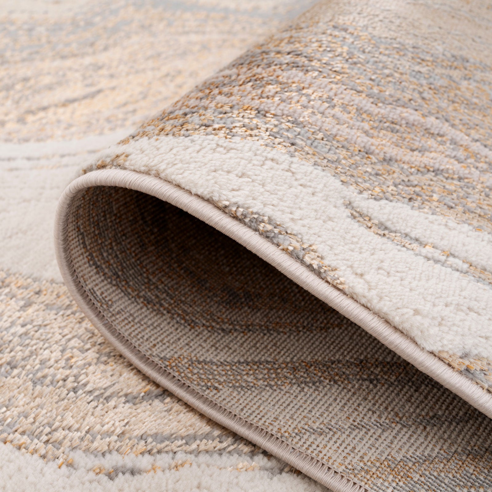 Beige Natural Layers Rug - Aliz