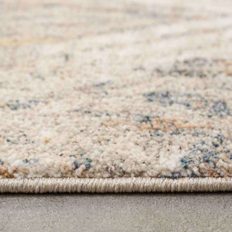 Natural Toned Diamond Living Room Rug