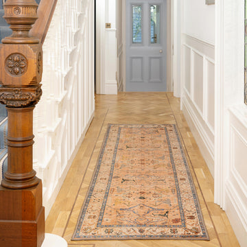 Soft Washable Vintage Multicolour Runner - Amelia