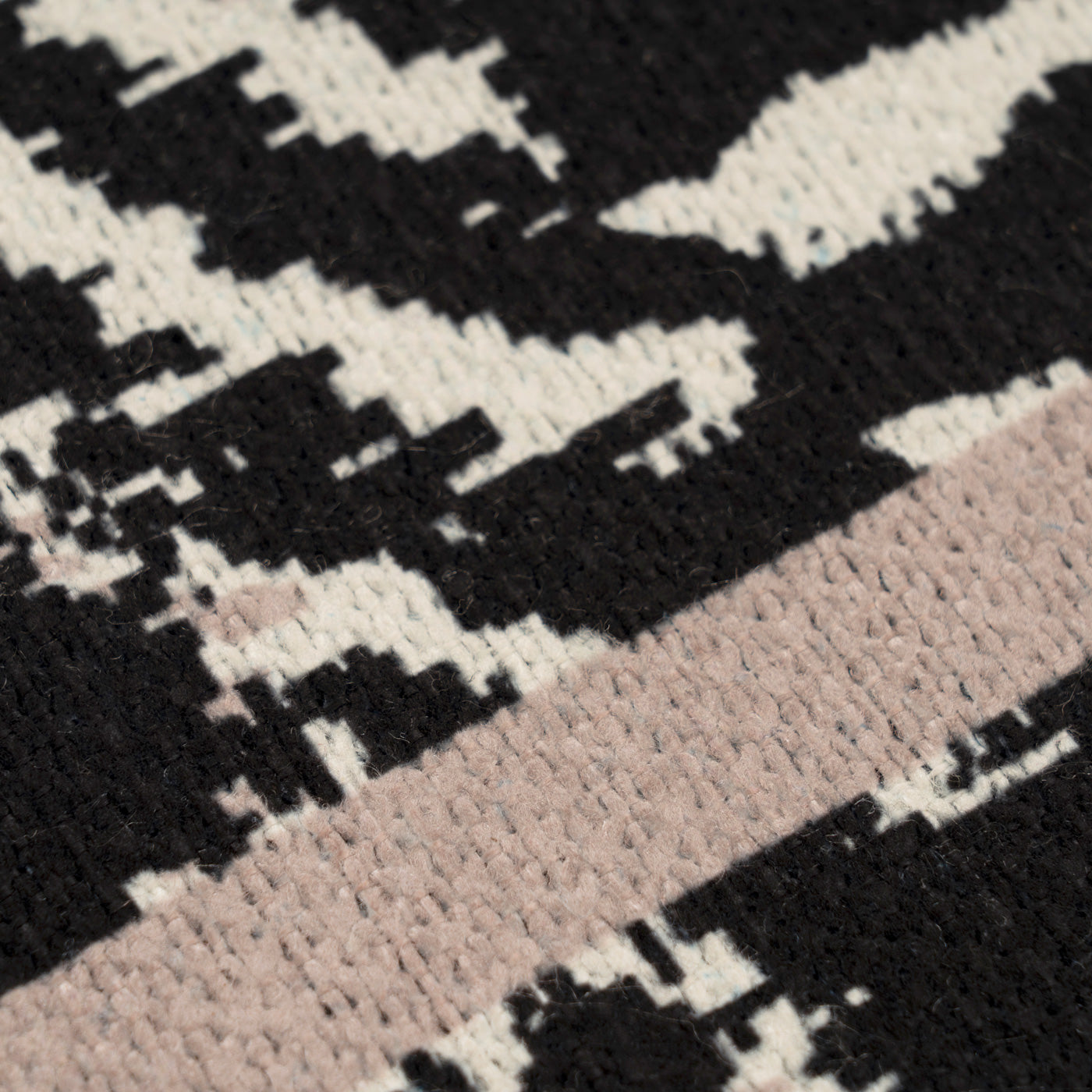 Washable Black Zebra Print Doormat - Zebra