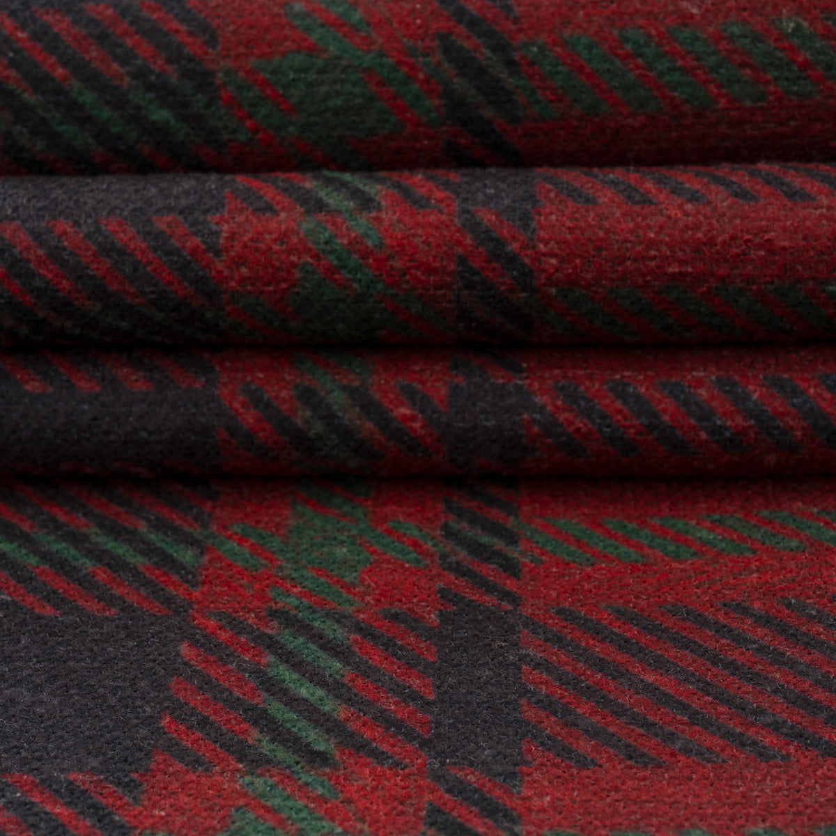 Washable Red Tartan Heritage Runner Rug - Finn
