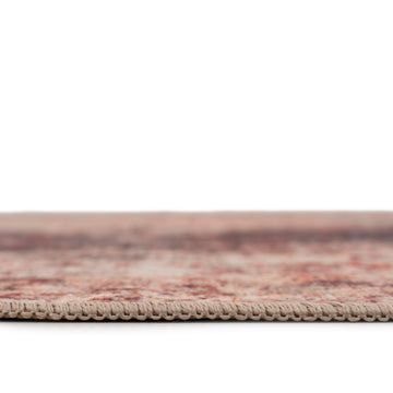 Washable Boho Distressed Runner - Opal