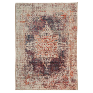 Washable Boho Distressed Rug - Opal