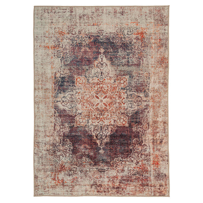 Washable Boho Distressed Rug - Opal