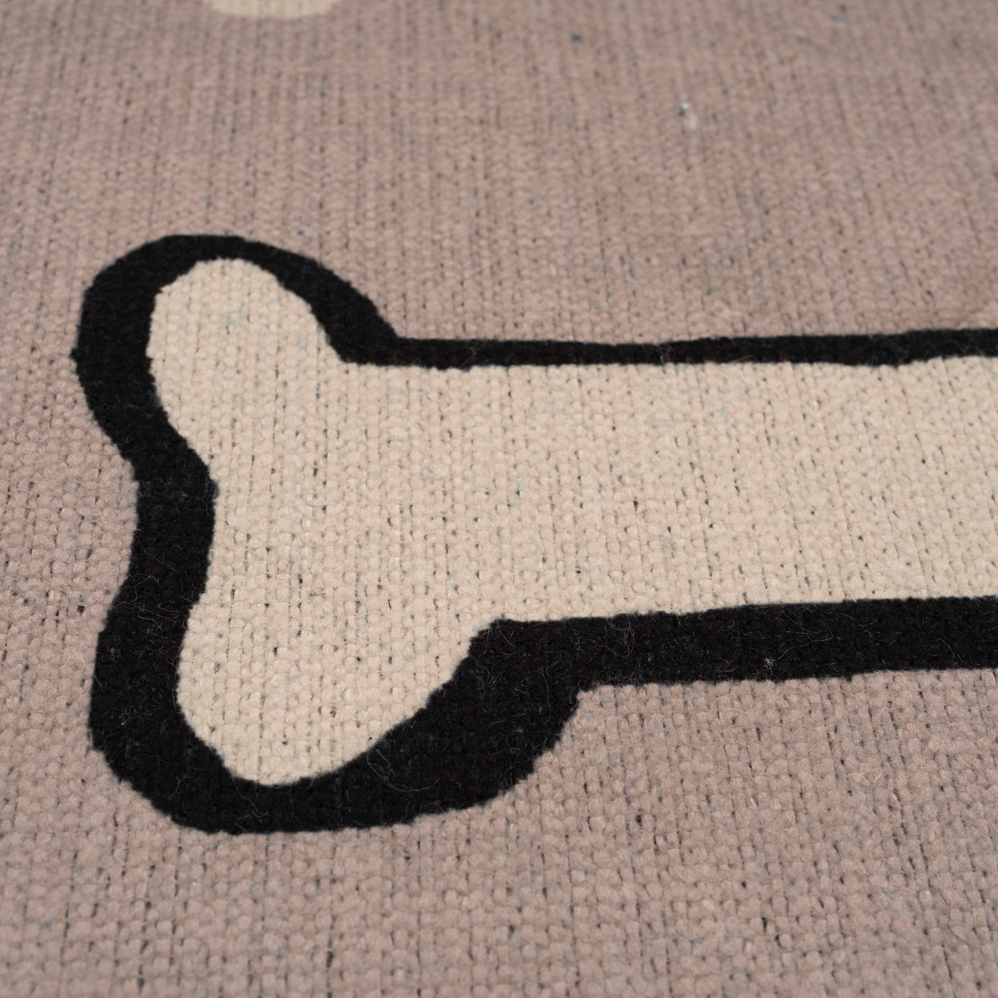 Washable Dog Bone Doormat - Woof