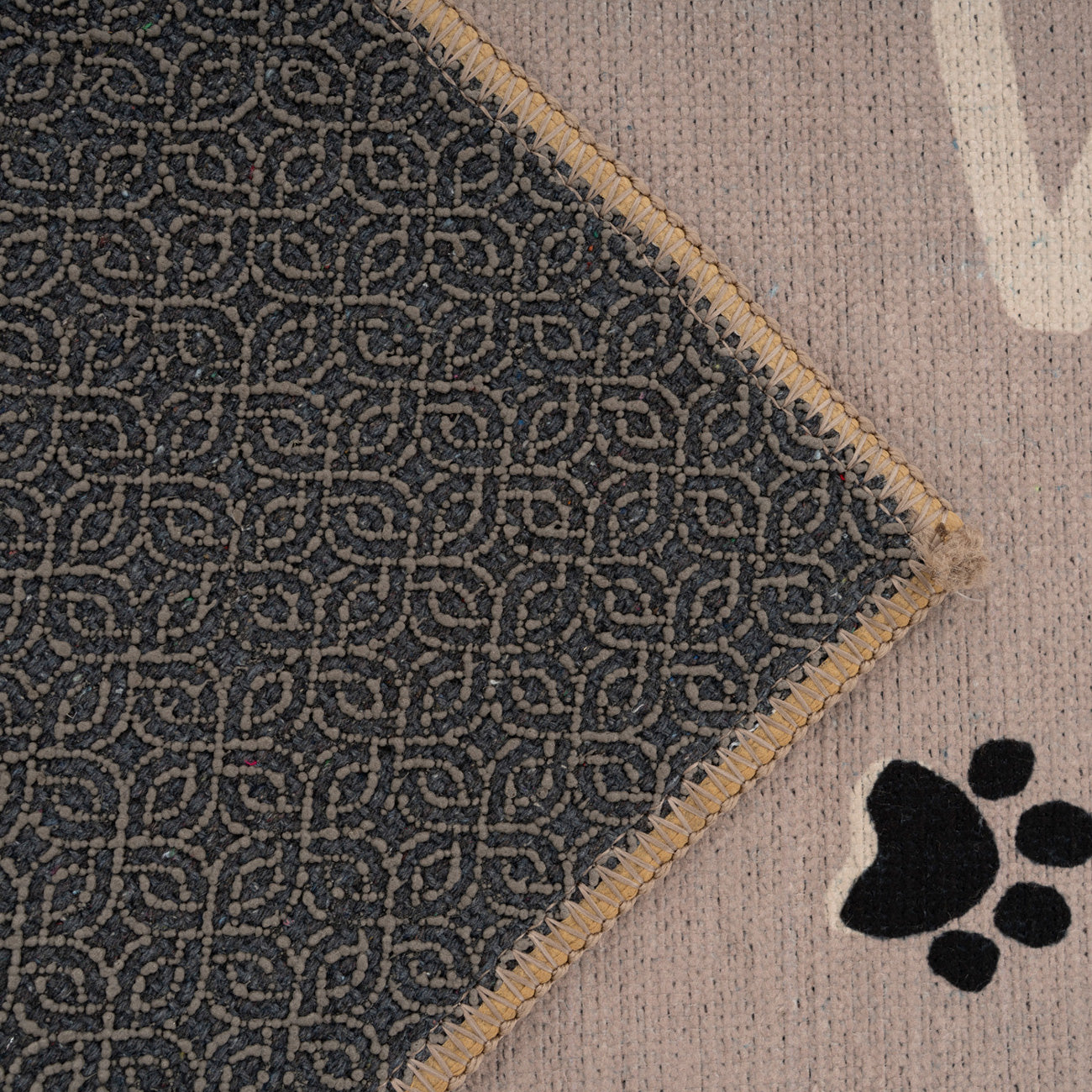 Washable Dog Bone Doormat - Woof