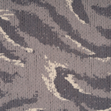 Washable Grey Zebra Print Doormat - Zebra