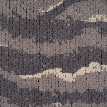 Washable Grey Zebra Print Doormat - Zebra