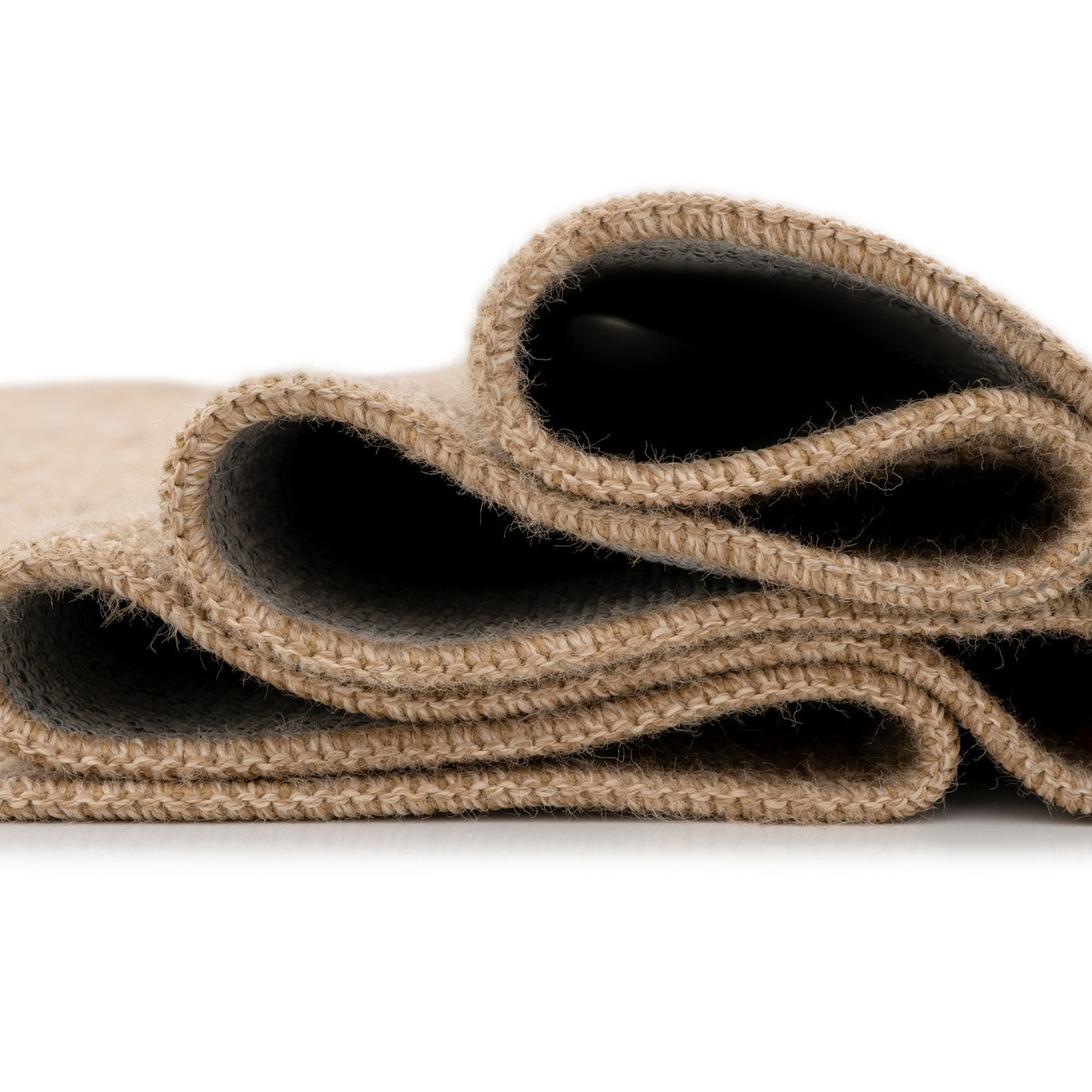 Washable Beige Berber Jute Style Runner - Alva