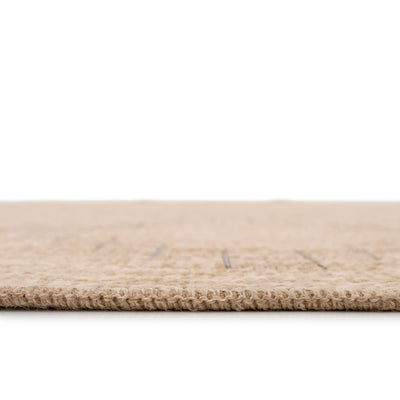 Washable Beige Berber Jute Style Runner - Alva