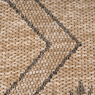 Washable Beige Berber Jute Style Runner - Alva