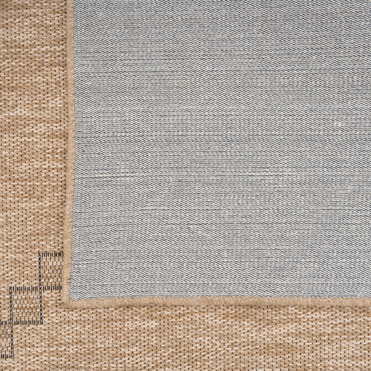 Washable Beige Berber Jute Style Runner - Alva