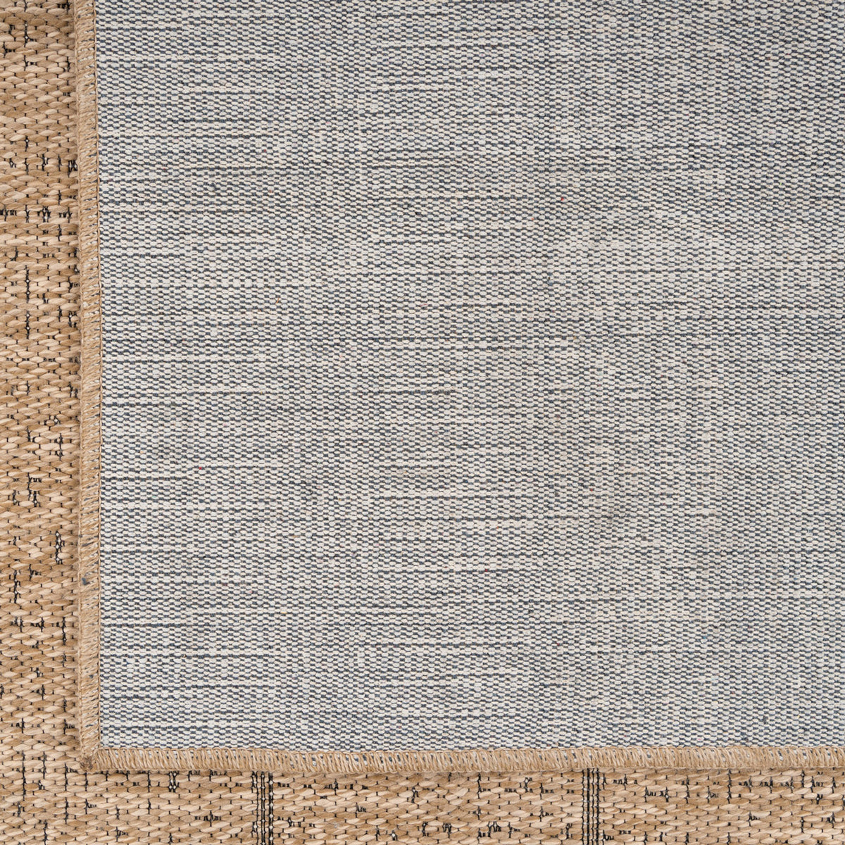 Washable Natural Brown Jute Style Runner - Kai