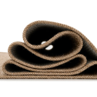 Washable Beige Border Jute Style Rug - Rayna