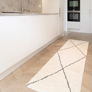 Soft Washable Moroccan Shaggy Rug - Zina