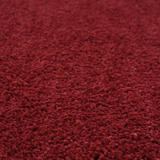 Cosy Washable Shaggy Burgundy