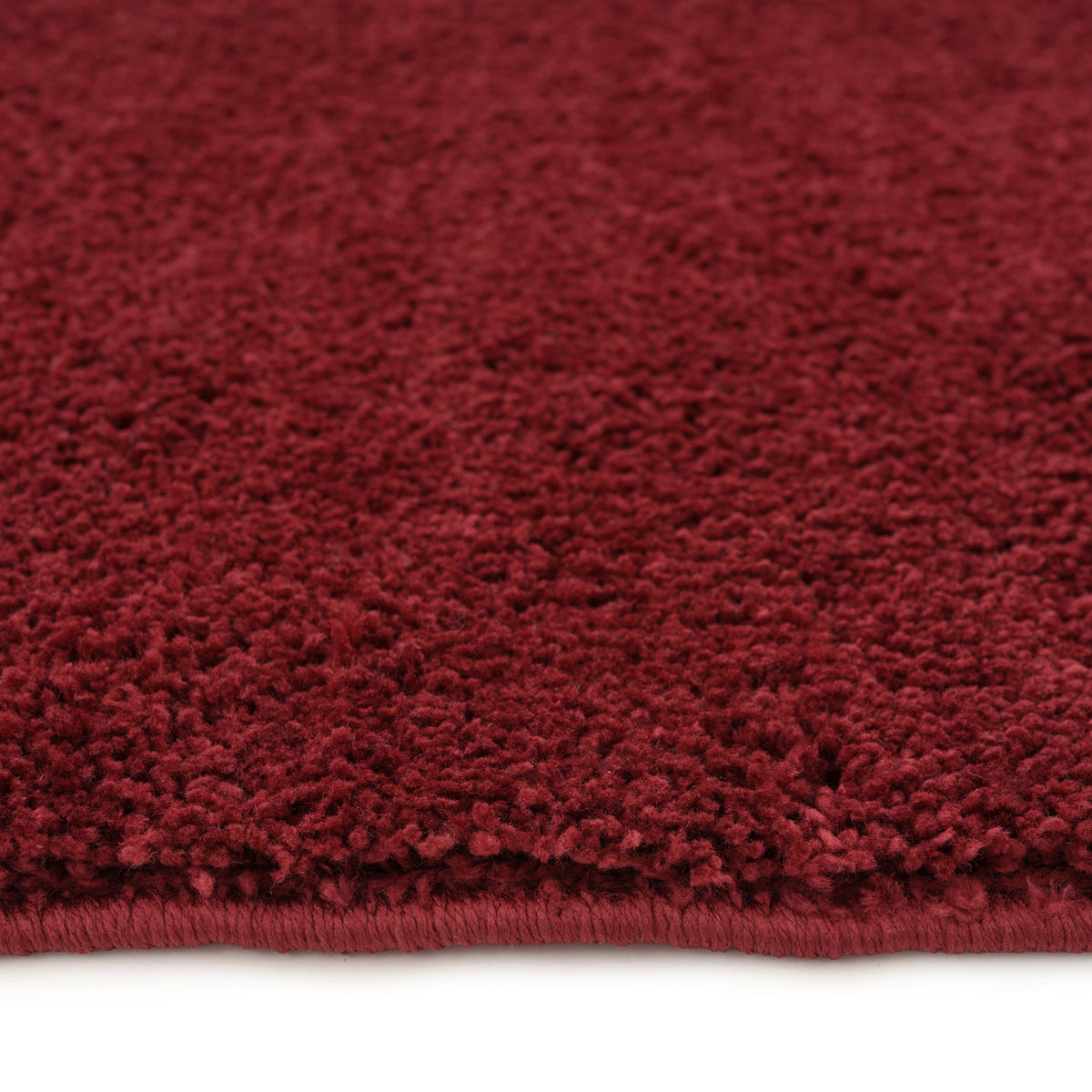 Cosy Washable Shaggy Burgundy