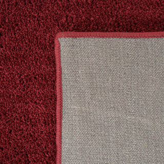 Cosy Washable Shaggy Burgundy
