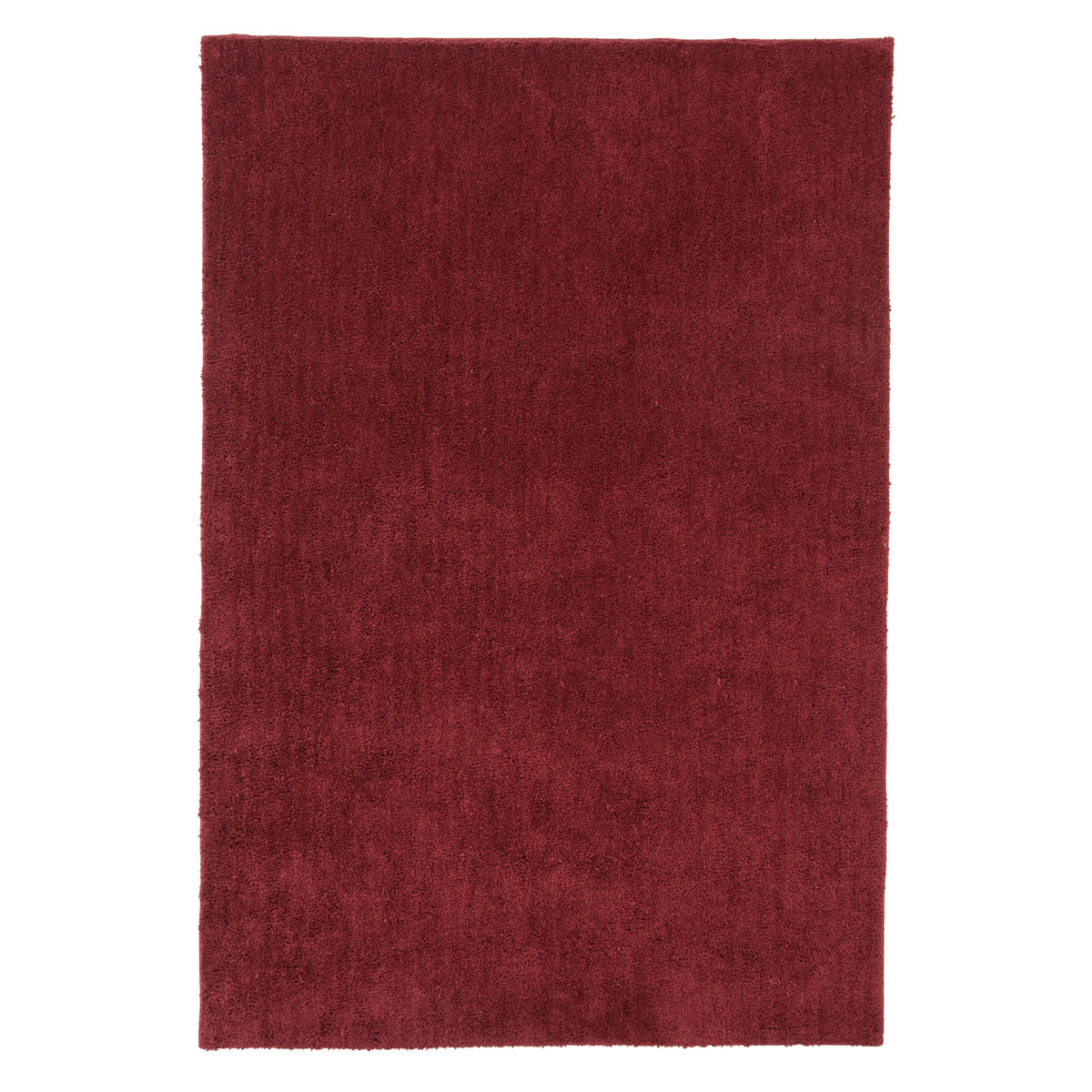 Cosy Washable Shaggy Burgundy