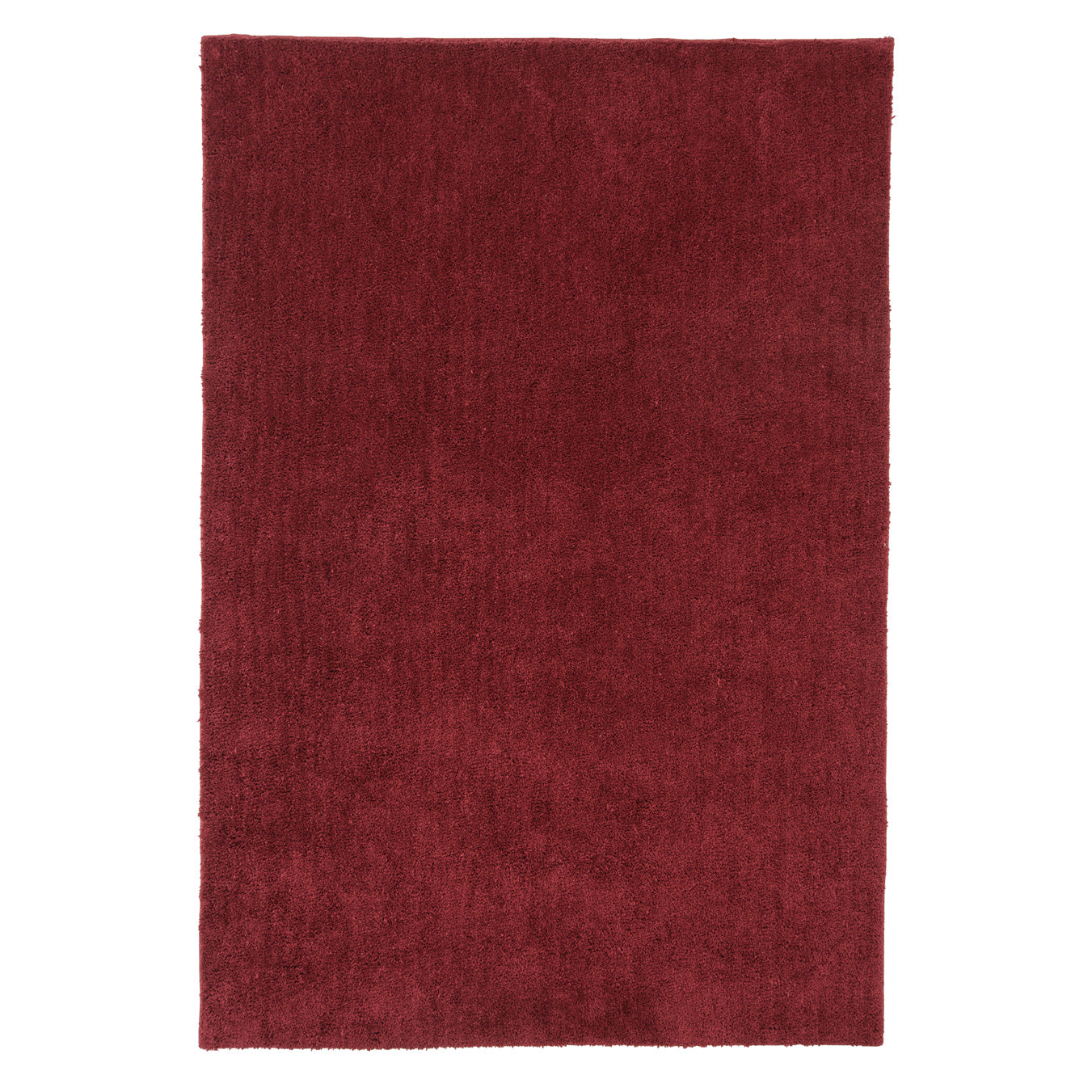 Cosy Washable Shaggy Burgundy