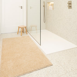Soft Washable Cream Shaggy Rug