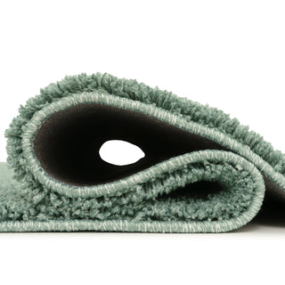 Cosy Washable Shaggy Duck Egg