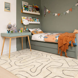 Cosy Washable Shaggy Marley Cream