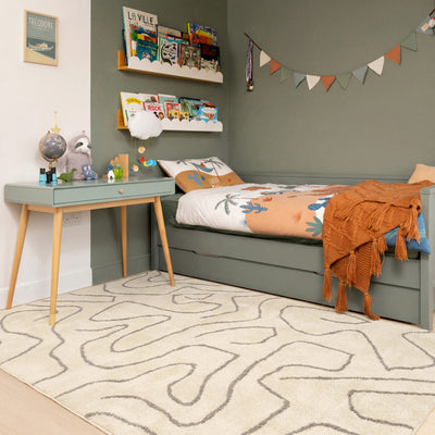 Cosy Washable Shaggy Marley Cream