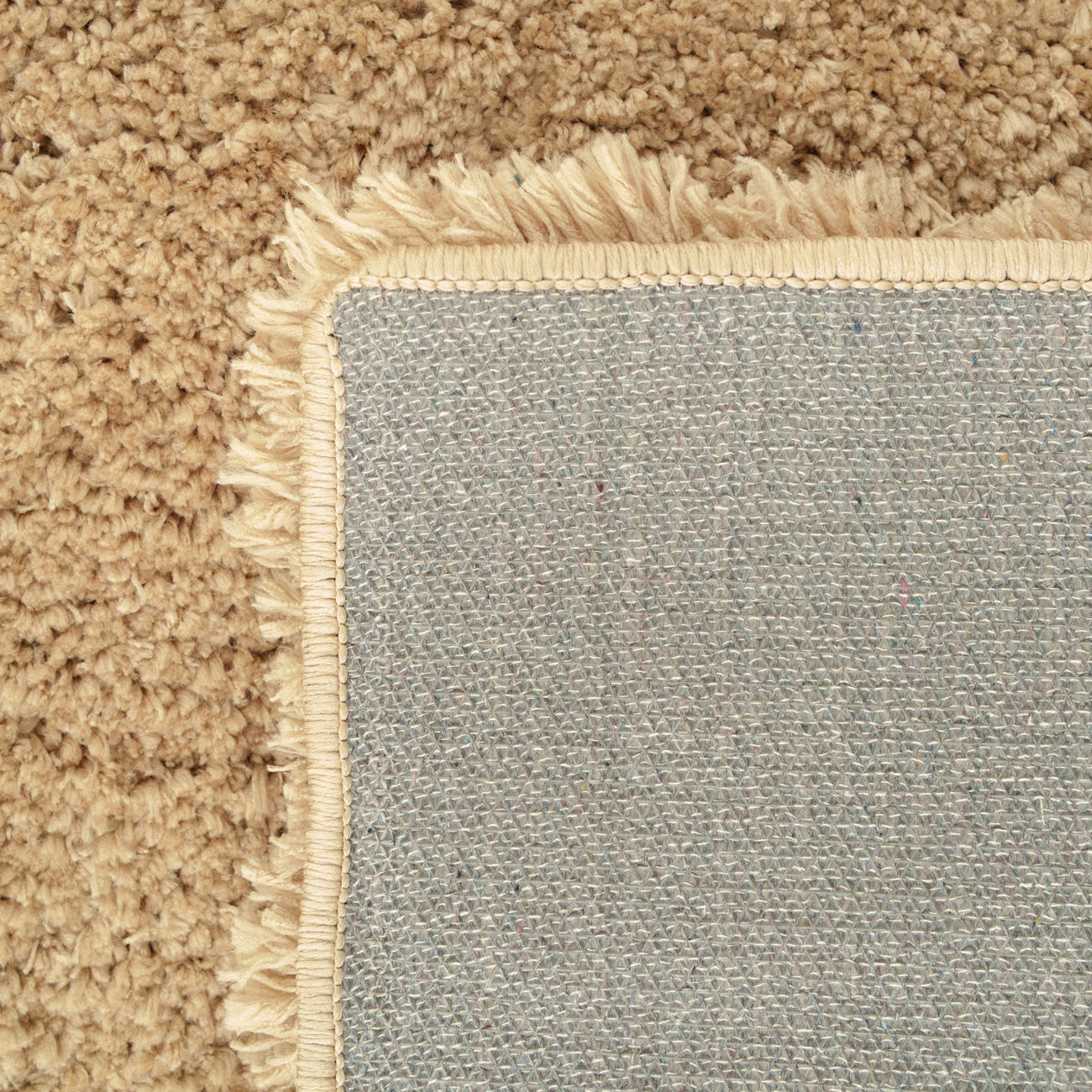 Premium Washable Shaggy Oatmeal Rug