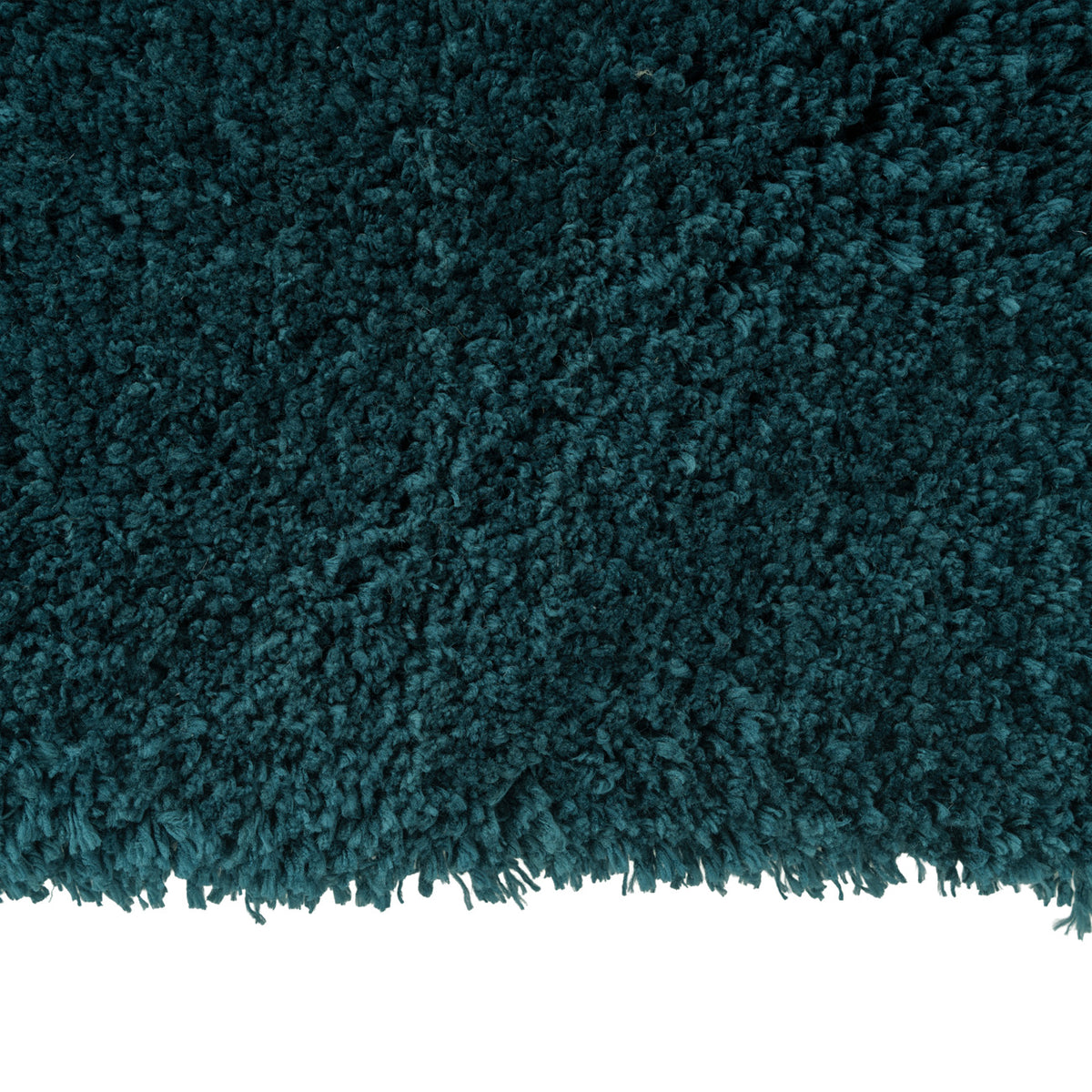 Premium Washable Shaggy Peacock Teal