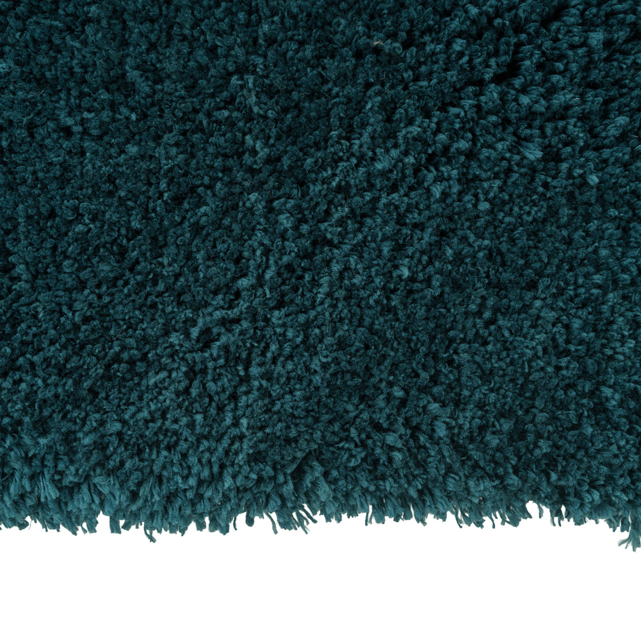 Premium Washable Shaggy Peacock Teal
