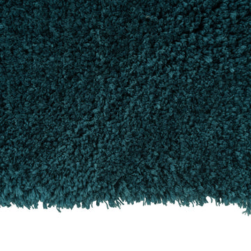 Premium Washable Shaggy Peacock Teal