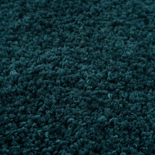 Premium Washable Shaggy Peacock Teal