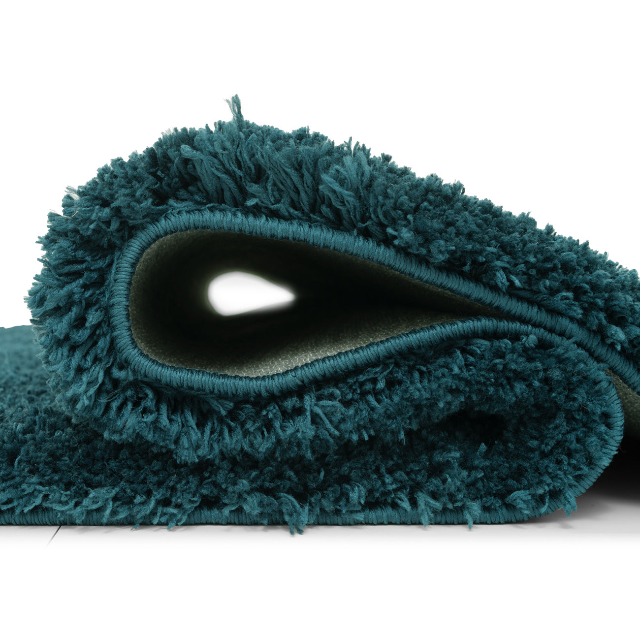 Premium Washable Shaggy Peacock Teal