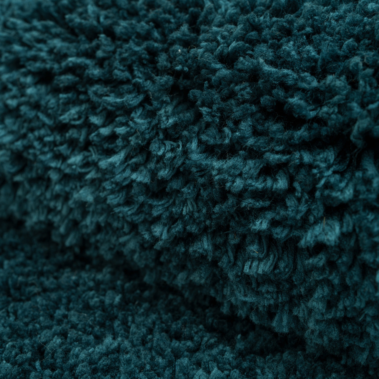 Premium Washable Shaggy Peacock Teal