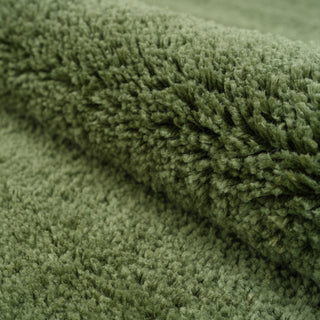 Cosy Washable Shaggy Sage Green