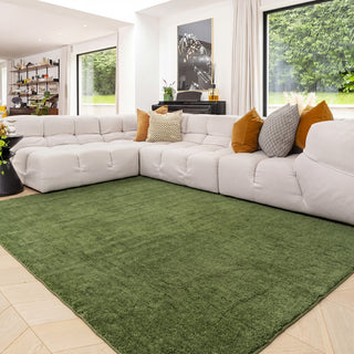 Cosy Washable Shaggy Sage Green